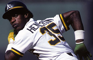 Rickey Henderson, Oakland A's